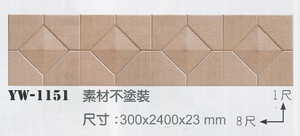 3D立體柔音板YW-1151素材不塗裝