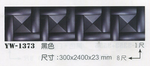 3D立體柔音板YW-1373黑色