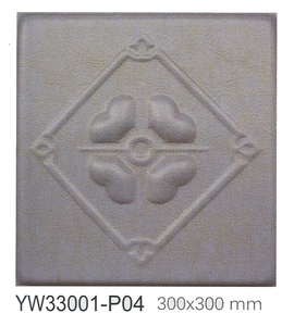 YW33001-P04皮革浮雕拼拼板300X300mm