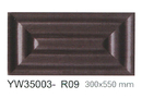 YW35003-R09皮革浮雕拼拼板300X550mm