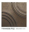 YW44006-P02皮革浮雕拼拼板400X400mm